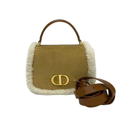 Dior – 30 Avenue Montaigne Mouton Suede & Leather – 100% Authentic ✨Excellent Pre-Owned, Barely Used Condition ~26 % MSRP