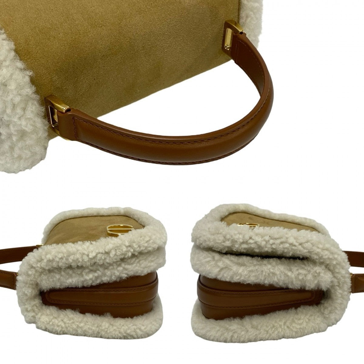 Dior – 30 Avenue Montaigne Mouton Suede & Leather – 100% Authentic ✨Excellent Pre-Owned, Barely Used Condition ~26 % MSRP