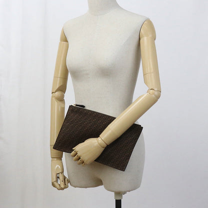FENDI AFIS Slim Clutch(•	AFIS → the material/finish code (in this case, brown leather, slim cut)Clutch Medium Flat 100% Authentic ✨ Excellent Pre-Owned ✨Unused ~25% MSRP