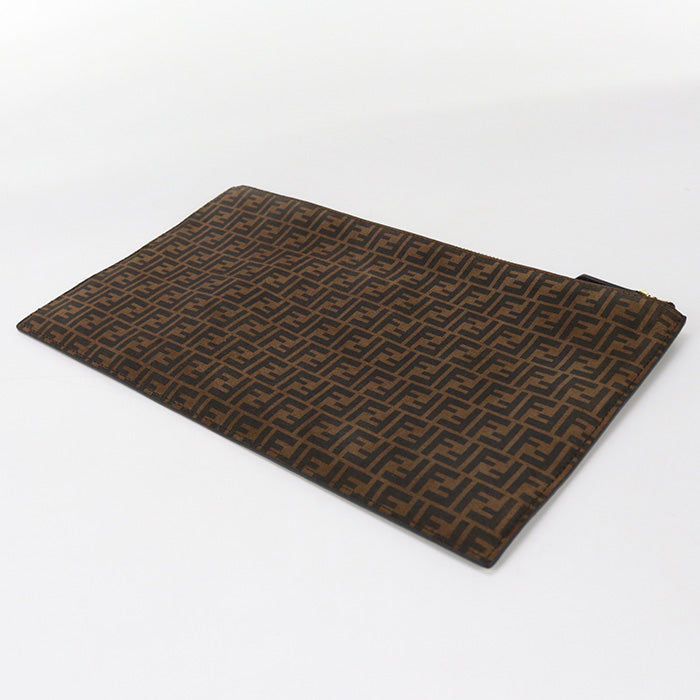 FENDI AFIS Slim Clutch(•	AFIS → the material/finish code (in this case, brown leather, slim cut)Clutch Medium Flat 100% Authentic ✨ Excellent Pre-Owned ✨Unused ~25% MSRP