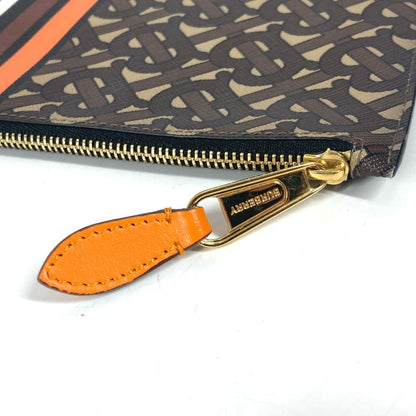 Burberry              Clutch TB Logo    100% Authentic ✨Excellent Pre-Owned Condition ~25% MSRP