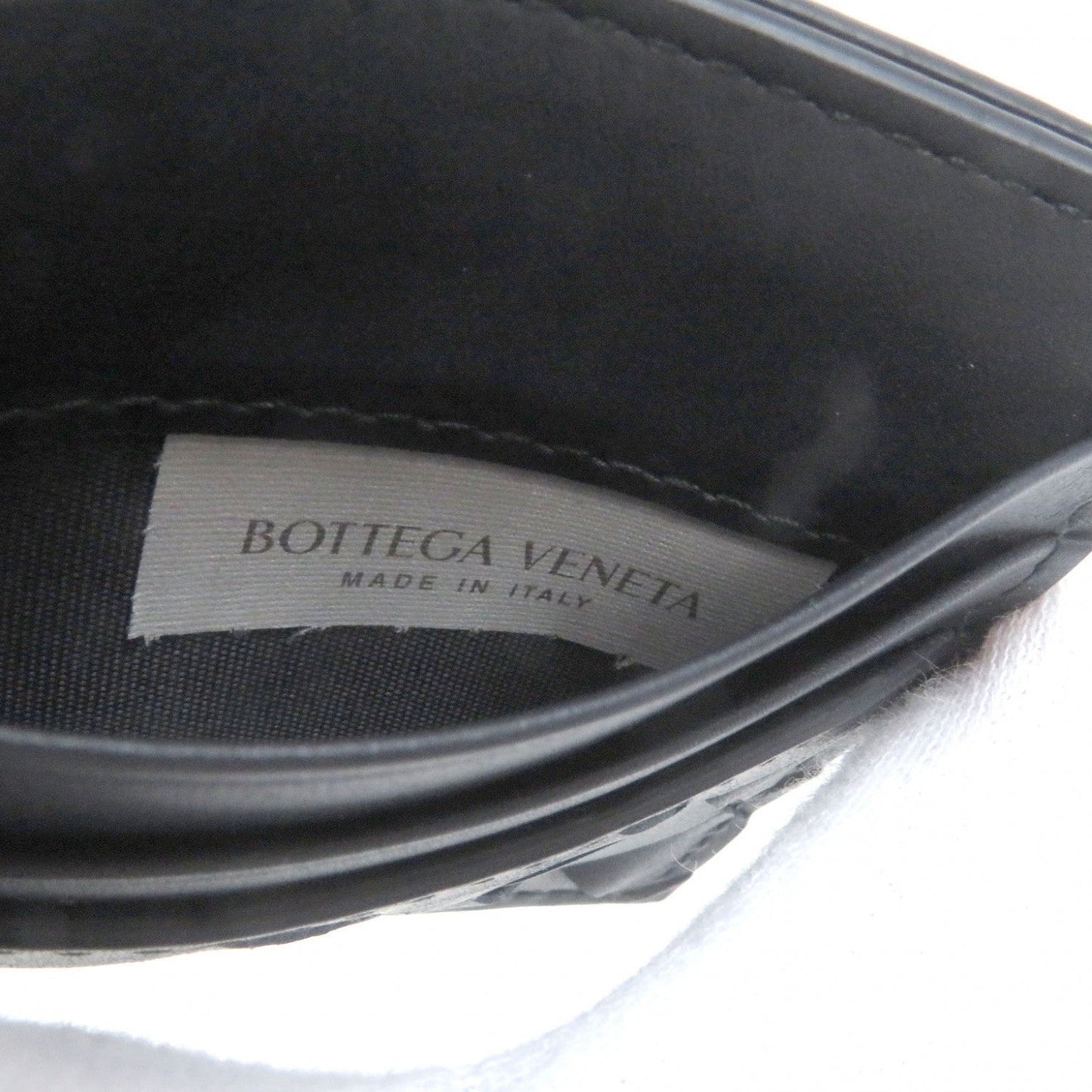 Bottega Veneta Card Case Navy 100% Authentic ✨Unused Excellent pre owned Condition✨~23 % MSRP