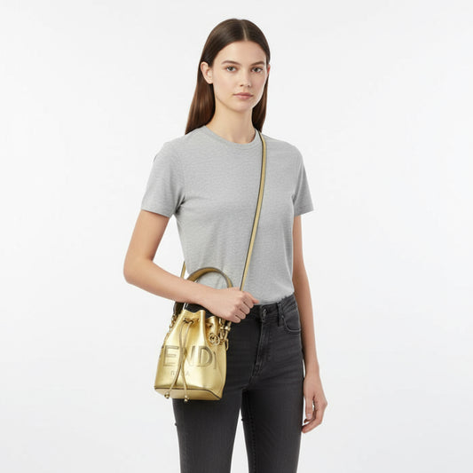FENDI                      Mini Montrésor           Bucket Bag