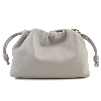 LOEWE           Flamenco Purse Medium                  Gray Shell             100% Authentic ✨Excellent Pre-Owned Near Unused Condition~35% MSRP
