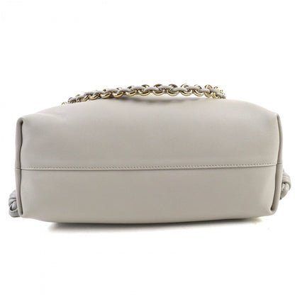 LOEWE           Flamenco Purse Medium                  Gray Shell             100% Authentic ✨Excellent Pre-Owned Near Unused Condition~35% MSRP