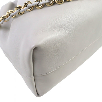 LOEWE           Flamenco Purse Medium                  Gray Shell             100% Authentic ✨Excellent Pre-Owned Near Unused Condition~35% MSRP
