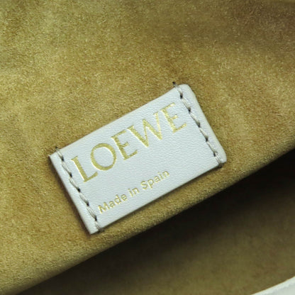 LOEWE           Flamenco Purse Medium                  Gray Shell             100% Authentic ✨Excellent Pre-Owned Near Unused Condition~35% MSRP