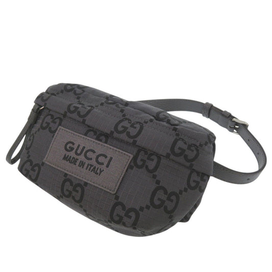 Gucci Sling               GG Cross              Dark Gray              100% Authentic ✨Unused Pre-Owned in with Minor Storage Wear ~ 31% MSRP