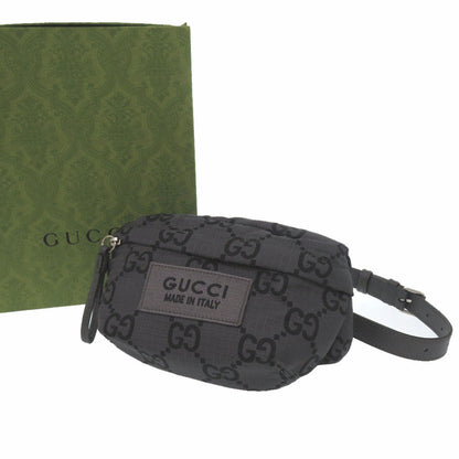 Gucci Sling               GG Cross              Dark Gray              100% Authentic ✨Unused Pre-Owned in with Minor Storage Wear ~ 31% MSRP