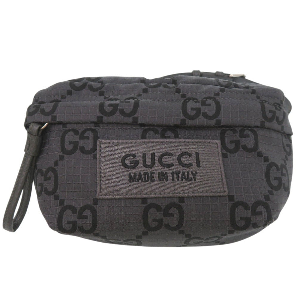 Gucci Sling               GG Cross              Dark Gray              100% Authentic ✨Unused Pre-Owned in with Minor Storage Wear ~ 31% MSRP