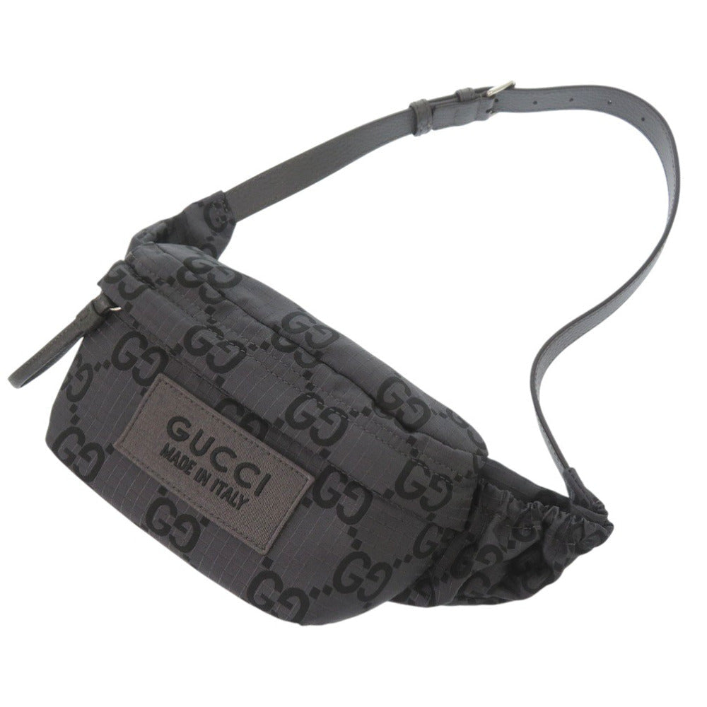 Gucci Sling               GG Cross              Dark Gray              100% Authentic ✨Unused Pre-Owned in with Minor Storage Wear ~ 31% MSRP