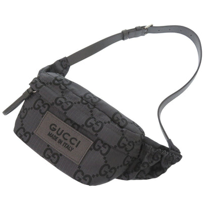 Gucci Sling               GG Cross              Dark Gray              100% Authentic ✨Unused Pre-Owned in with Minor Storage Wear ~ 31% MSRP