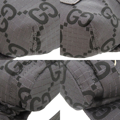 Gucci Sling               GG Cross              Dark Gray              100% Authentic ✨Unused Pre-Owned in with Minor Storage Wear ~ 31% MSRP