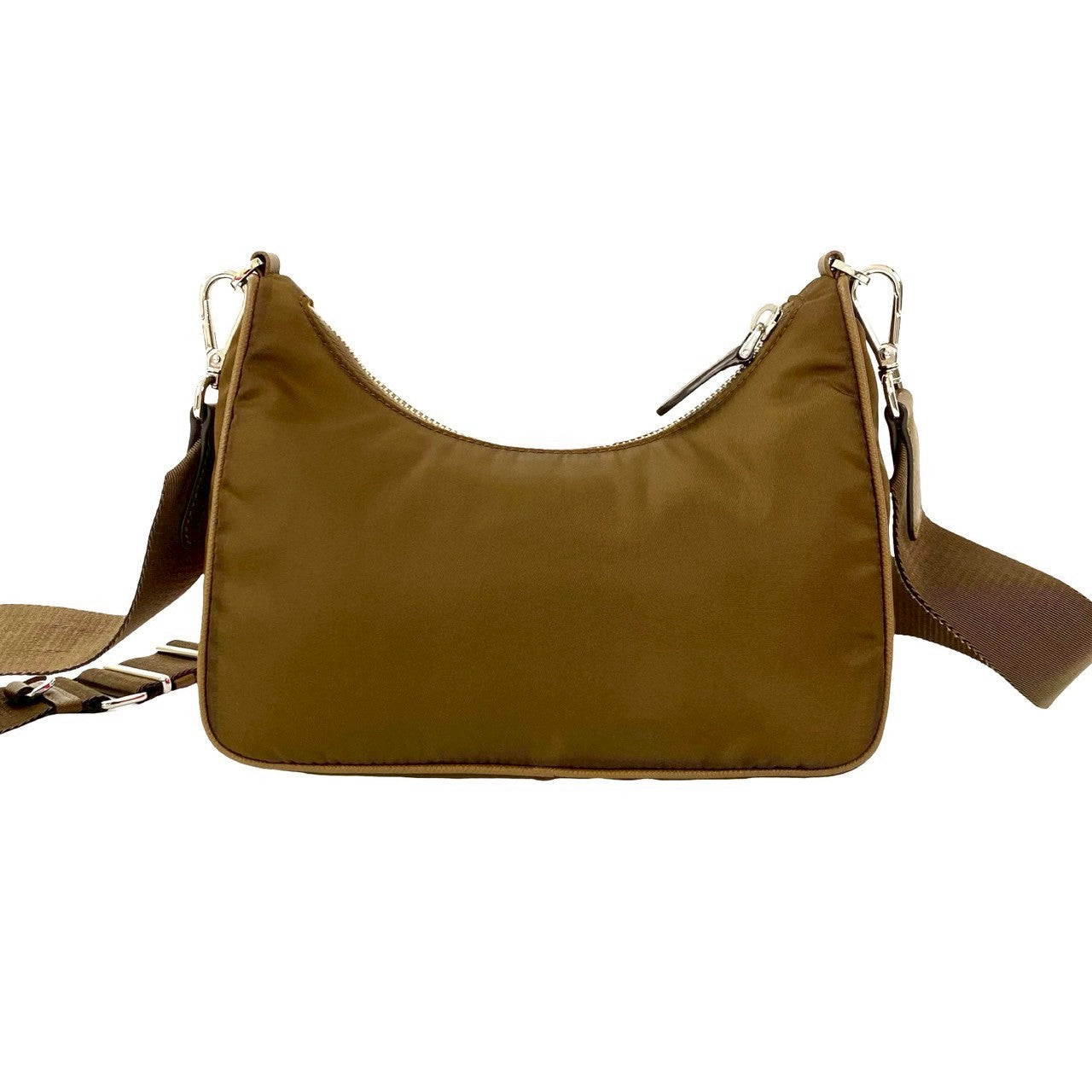 Prada               Triangle Logo Nylon & Leather 100% Authentic ✨Very Good Pre-Owned Condition            ~30% MSRP
