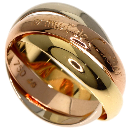 CARTIER               Trinity #48 Gold Women                    100% Authentic          ✨ Excellent                Pre-Owned Condition, Newly Refinished✨ ~22 % MSRP