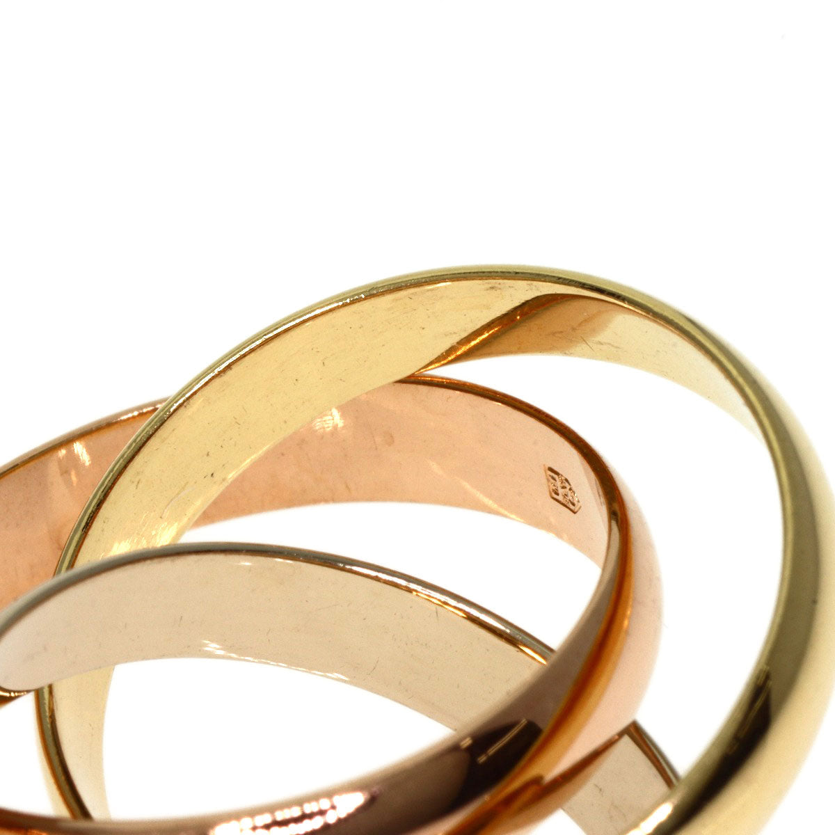 CARTIER               Trinity #48 Gold Women                    100% Authentic          ✨ Excellent                Pre-Owned Condition, Newly Refinished✨ ~22 % MSRP