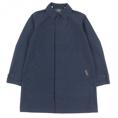 Polo Ralph Lauren Stainless Collar Coat Navy 170/92A 100% Authentic ✨Pre-Owned Near Mint Condition ~25% MSRP