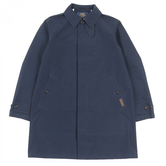 Polo Ralph Lauren Stainless Collar Coat Navy 170/92A 100% Authentic ✨Pre-Owned Near Mint Condition ~25% MSRP