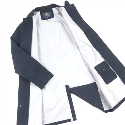 Polo Ralph Lauren Stainless Collar Coat Navy 170/92A 100% Authentic ✨Pre-Owned Near Mint Condition ~25% MSRP