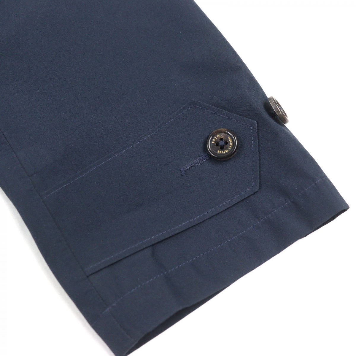 Polo Ralph Lauren Stainless Collar Coat Navy 170/92A 100% Authentic ✨Pre-Owned Near Mint Condition ~25% MSRP