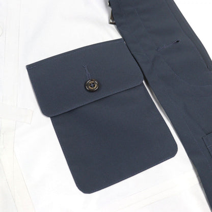 Polo Ralph Lauren Stainless Collar Coat Navy 170/92A 100% Authentic ✨Pre-Owned Near Mint Condition ~25% MSRP