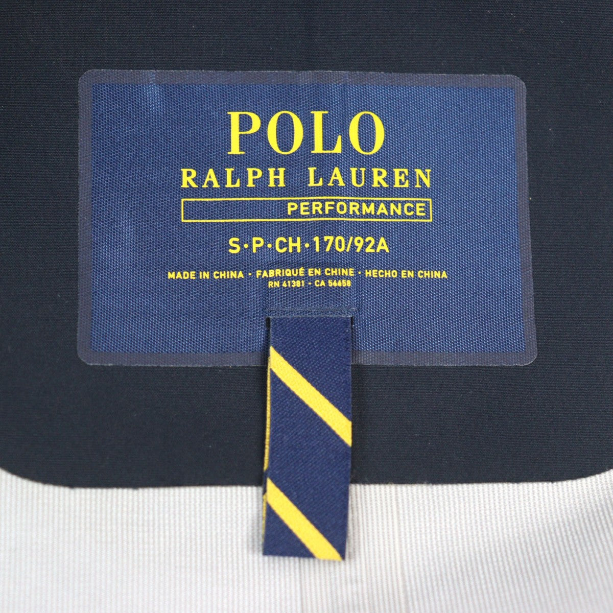 Polo Ralph Lauren Stainless Collar Coat Navy 170/92A 100% Authentic ✨Pre-Owned Near Mint Condition ~25% MSRP