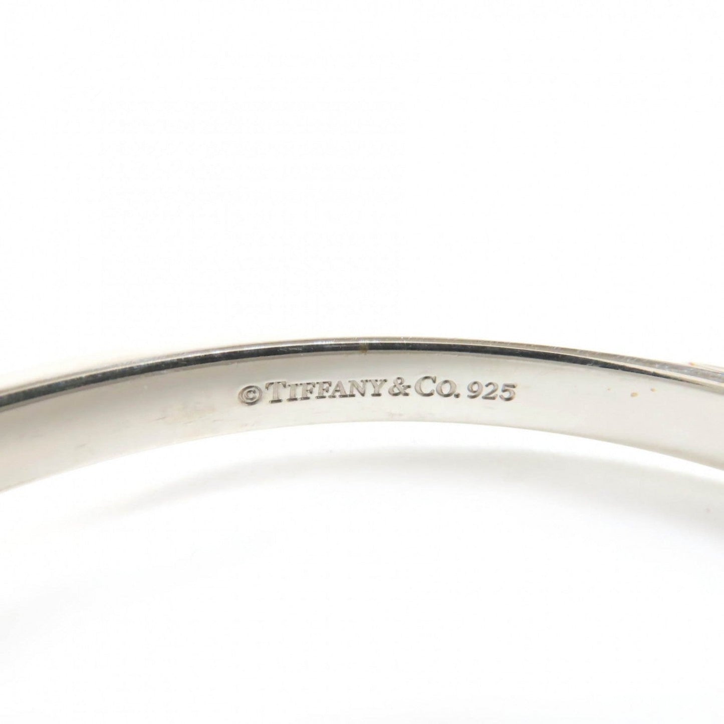 Tiffany & Co. 1837 Interlocking Circle Bangle 925 Sterling