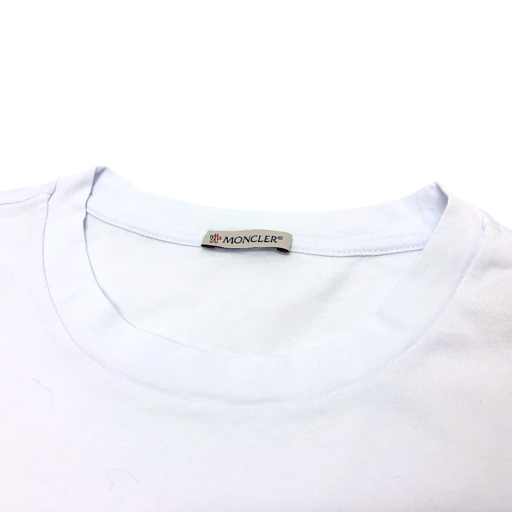 Moncler – Short Sleeve T-Shirt – Logo White –Men’s– XXXL