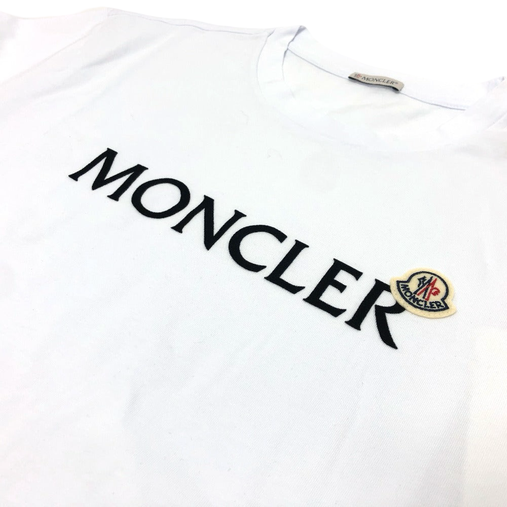 Moncler – Short Sleeve T-Shirt – Logo White –Men’s– XXXL