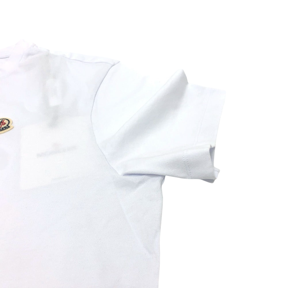 Moncler – Short Sleeve T-Shirt – Logo White –Men’s– XXXL