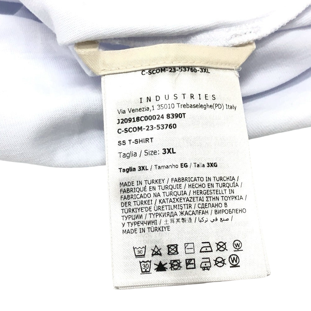 Moncler – Short Sleeve T-Shirt – Logo White –Men’s– XXXL
