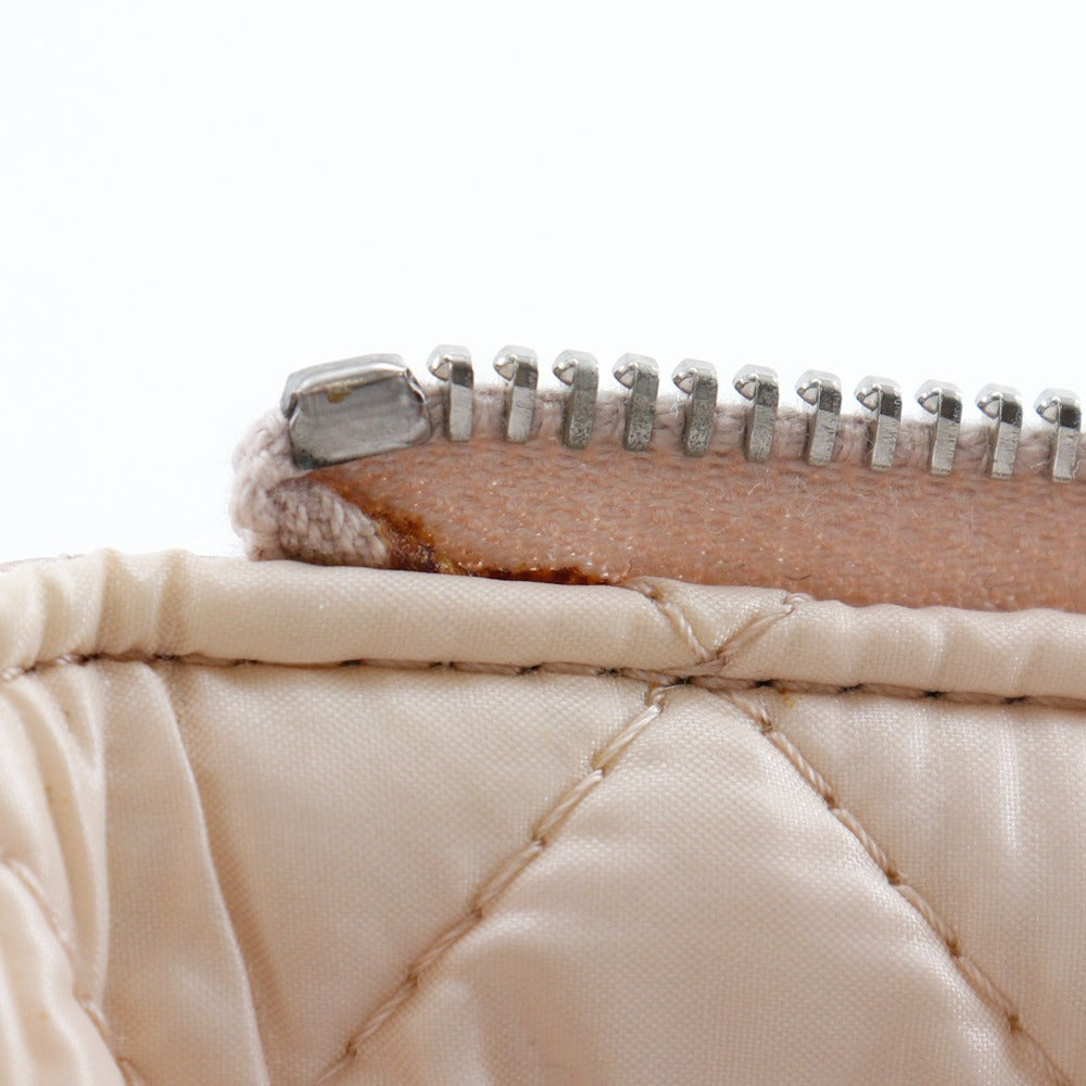 CHANEL Matelassé Lambskin – Metallic pink lambskin leather with gold-tone hardware