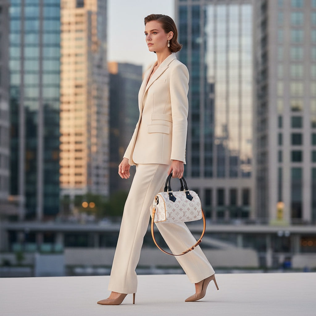 LOUIS VUITTON – Speedy Bandoulière 20 – Monogram Dune Canvas Unused