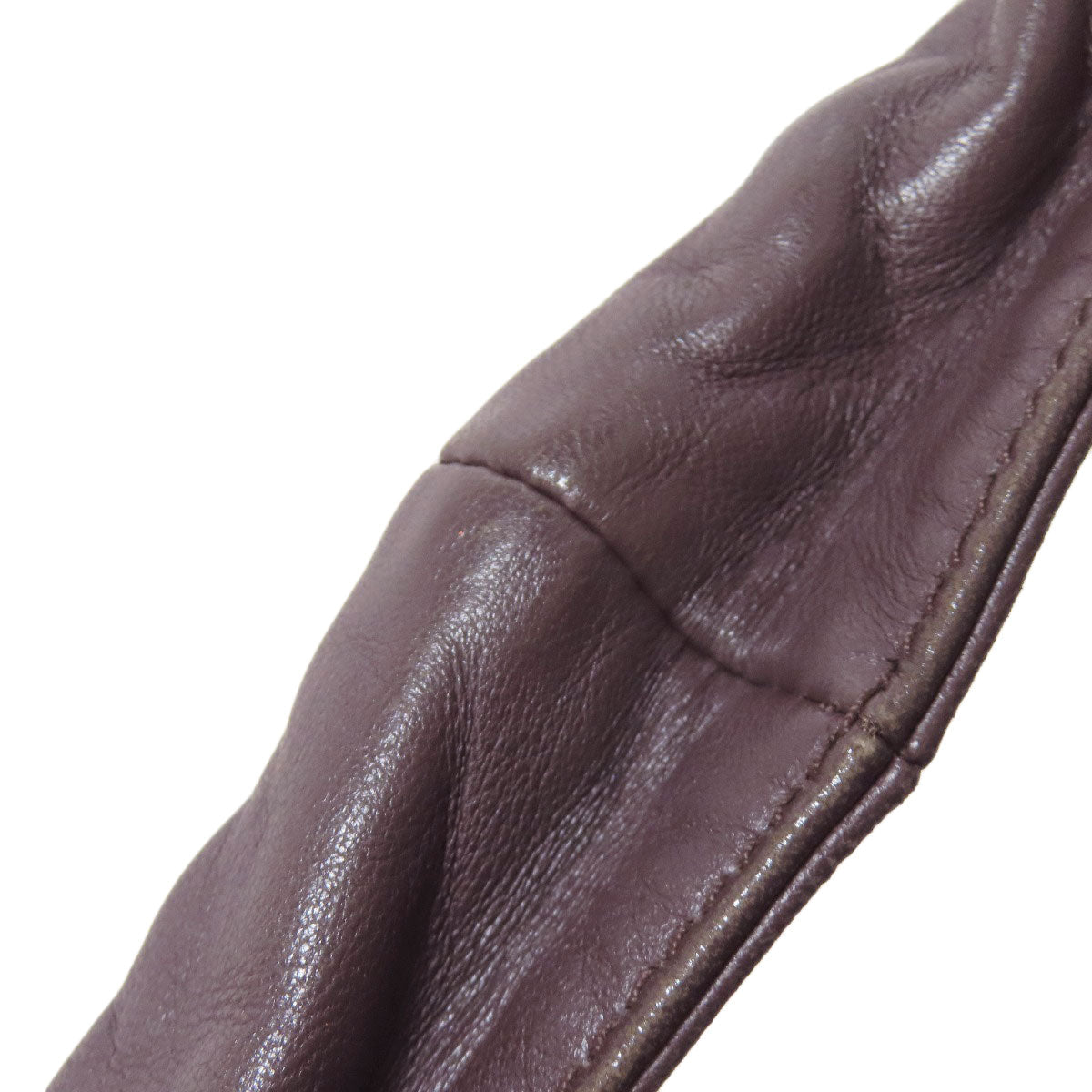 BOTTEGA VENETA – Intrecciato “One Belt” Shoulder Bag – Brown Calfskin –