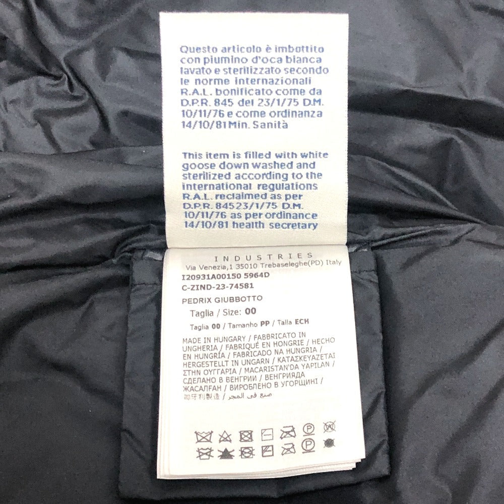 MONCLER – PEDRIX Girls Velvet Down Jacket – Black Polyester – Size 00 –