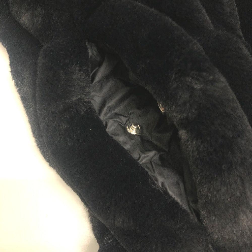 MONCLER – PEDRIX Girls Velvet Down Jacket – Black Polyester – Size 00 –