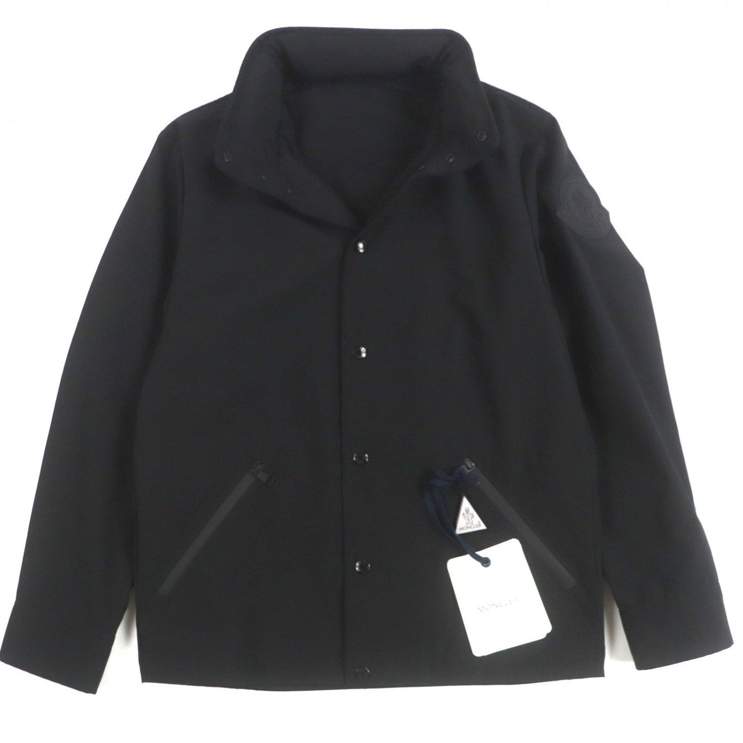 MONCLER – RANCE Mountain Hoodie – Black Polyester – Men’s Size 0 –