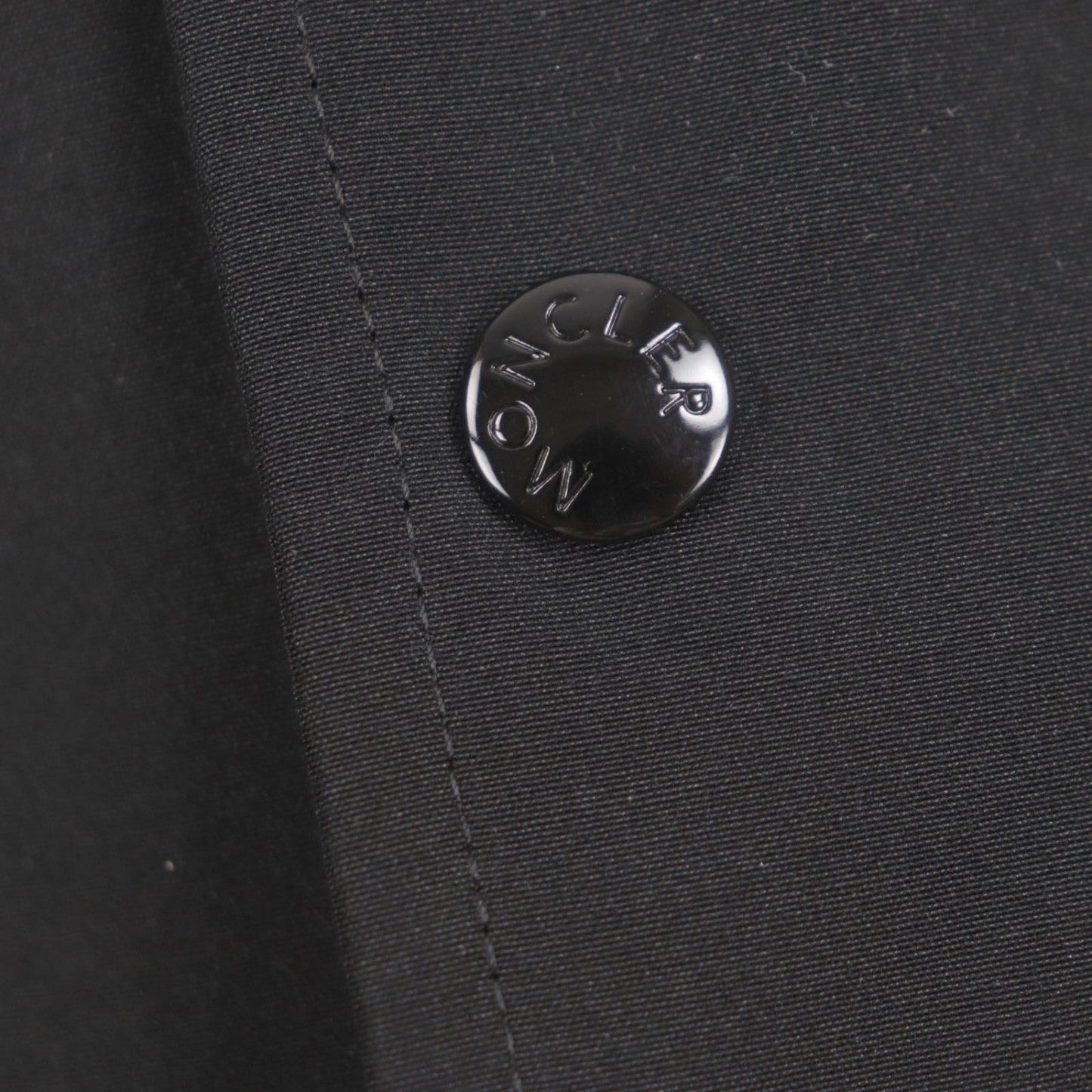 MONCLER – RANCE Mountain Hoodie – Black Polyester – Men’s Size 0 –