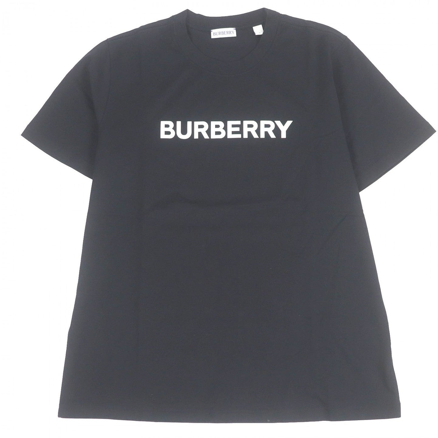 BURBERRY – Short Sleeve T-Shirt – Cotton Black size Medium-New