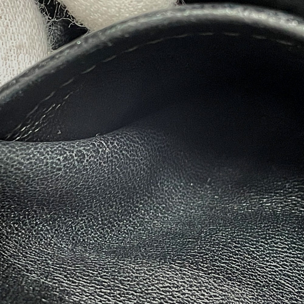 LOUIS VUITTON Martage Dock BB Black Lambskin