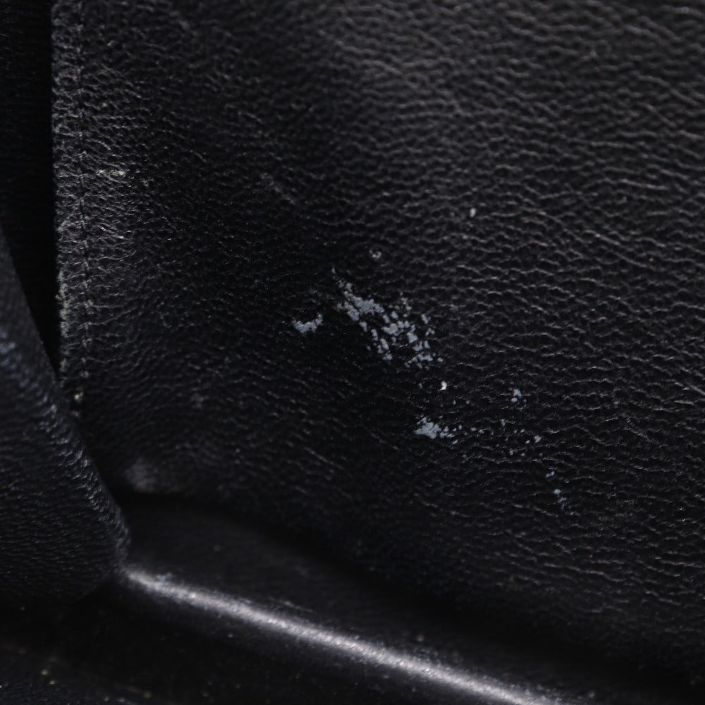 CHANEL vintage Chain Shoulder bag in black calfskin with classic COCO Mark harware Vintage