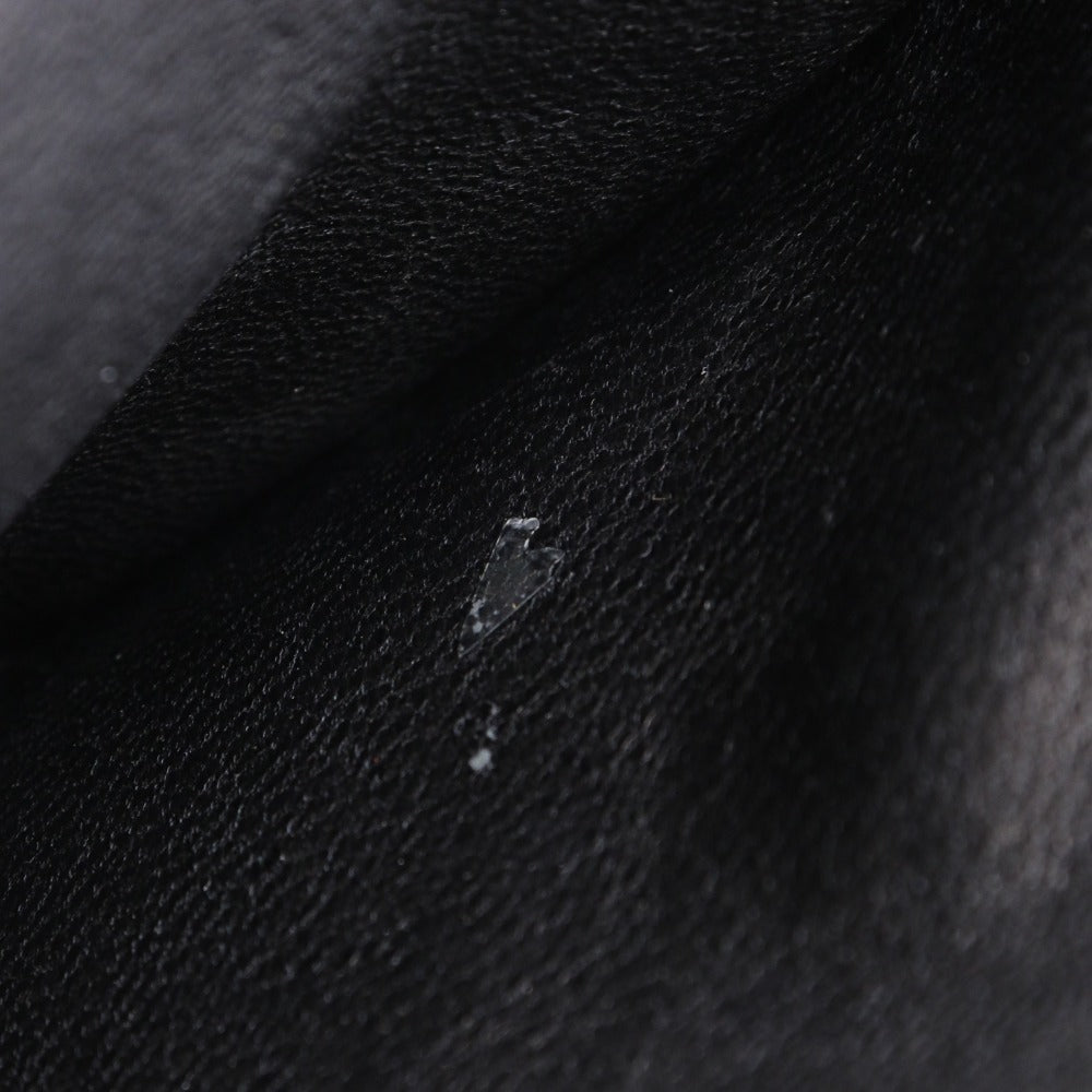 CHANEL vintage Chain Shoulder bag in black calfskin with classic COCO Mark harware Vintage