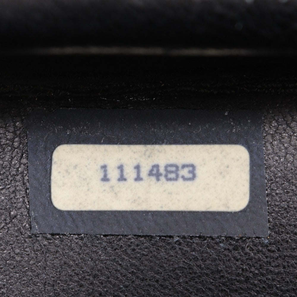 CHANEL vintage Chain Shoulder bag in black calfskin with classic COCO Mark harware Vintage