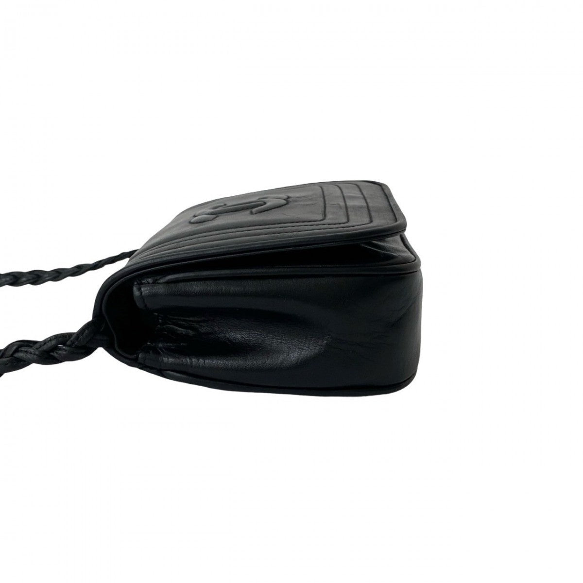 CHANEL – Lambskin Shoulder Bag – COCO Mark – Vintage