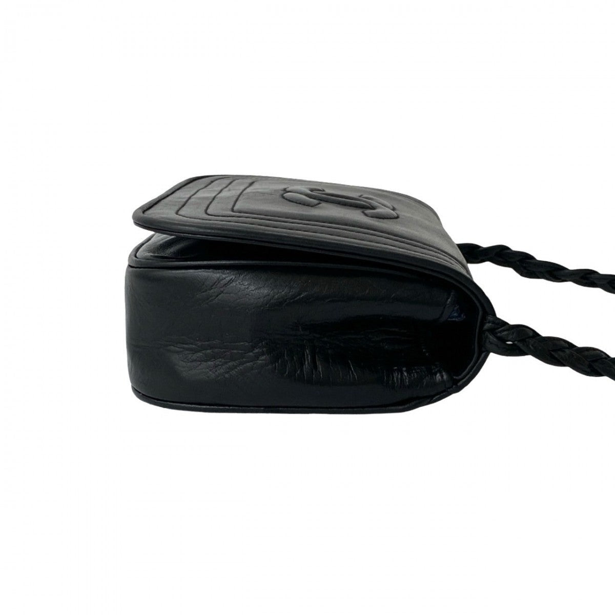 CHANEL – Lambskin Shoulder Bag – COCO Mark – Vintage