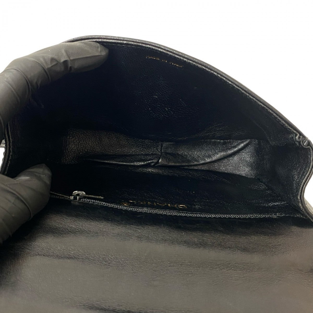 CHANEL – Lambskin Shoulder Bag – COCO Mark – Vintage