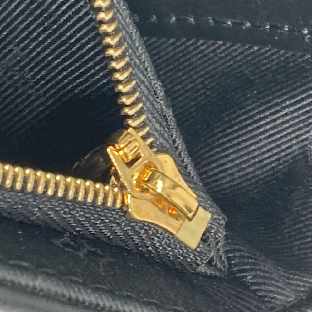 LOUIS VUITTON – Shoulder Bag – Monogram Bubblegram Wallet on Strap – Black Leather