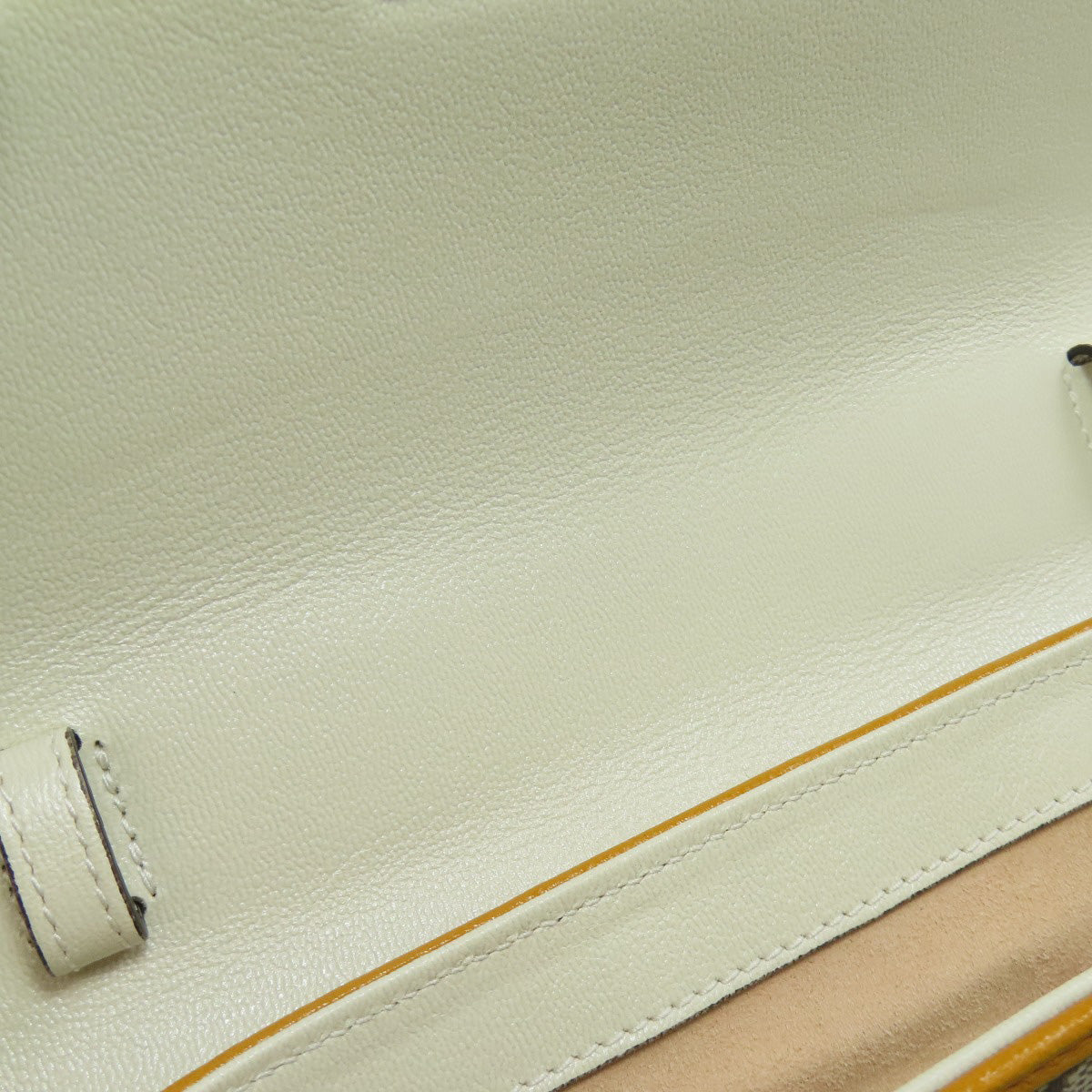 GUCCI – Brown GG Supreme PVC with Leather Trim 2-Way Handbag & Clutch