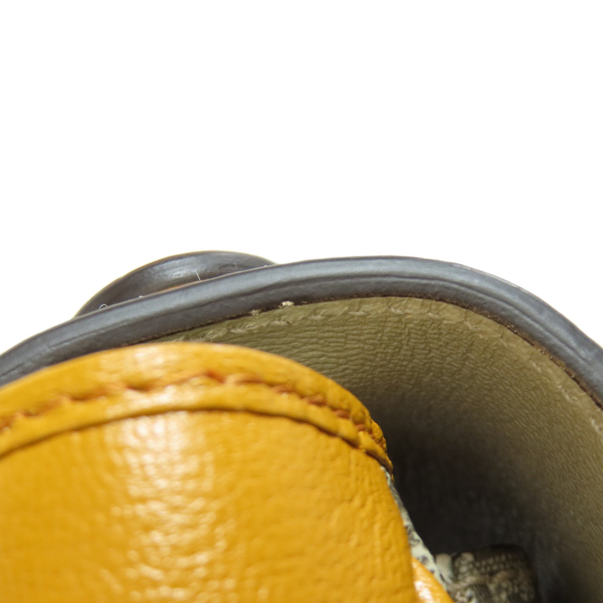 GUCCI – Brown GG Supreme PVC with Leather Trim 2-Way Handbag & Clutch