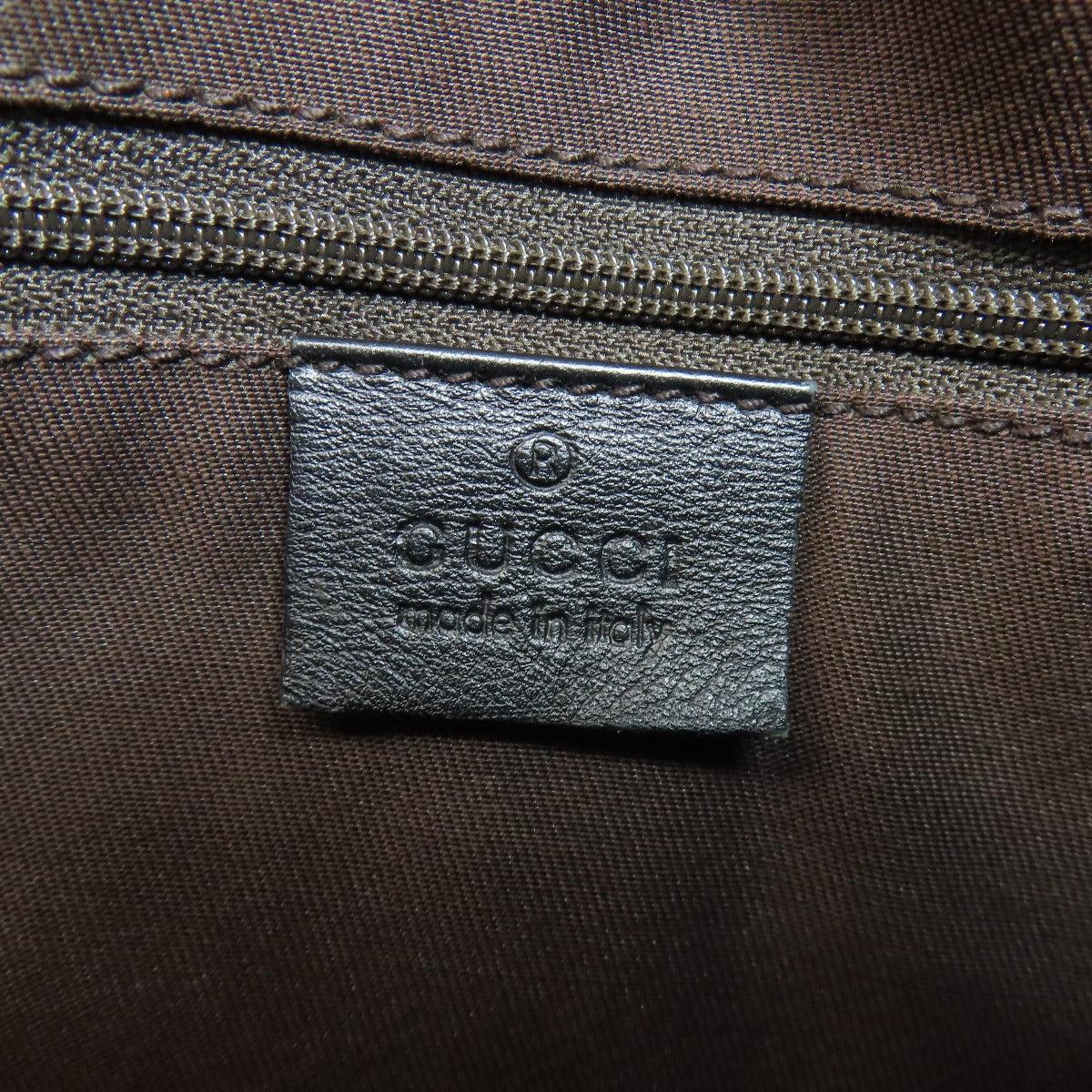 GUCCI Sukey Shoulder Bag GG Brown GG canvas with leather trim